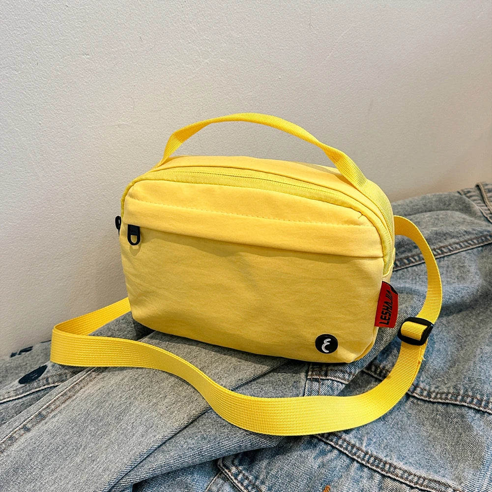 Unisex Nylon Multi-Pocket Bum Bag