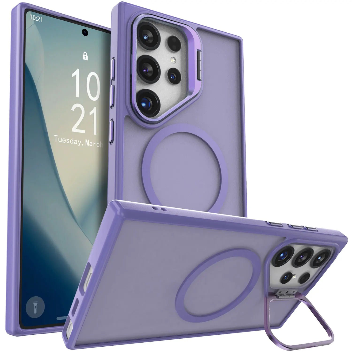 Rugged Kickstand Case for Galaxy S25