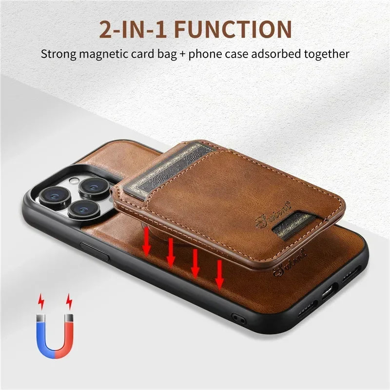 EUCAGR 2-in-1 MagSafe Wallet Case