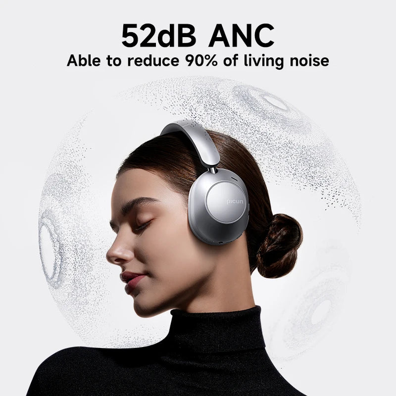 Picun F6 ANC Wireless Hi-Res Headphones