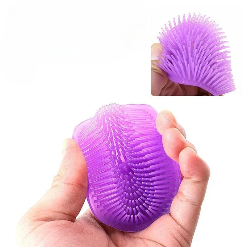 Silicone Scalp Massager Shower Comb