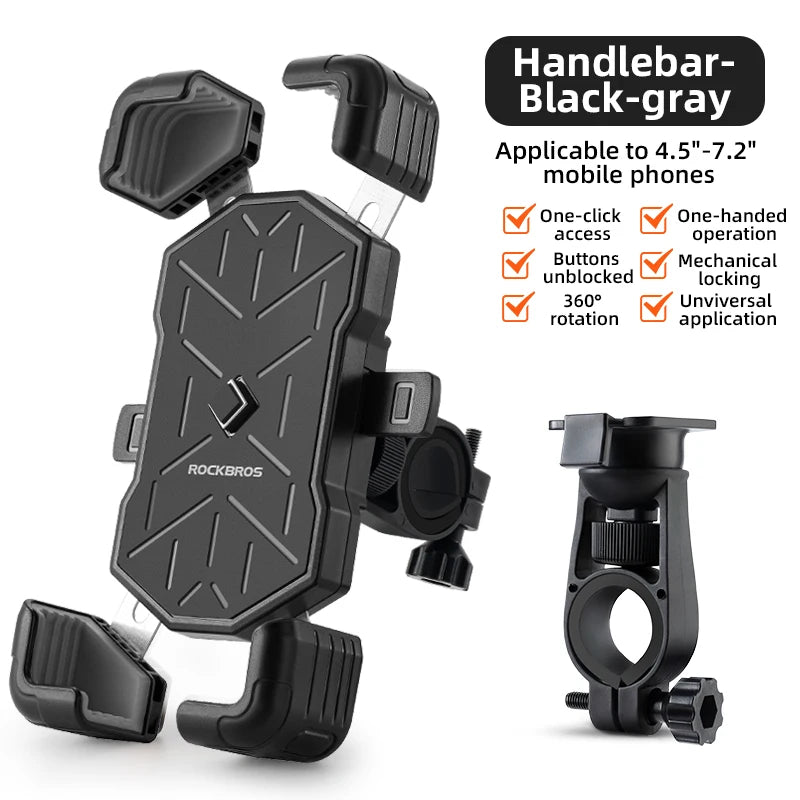 ROCKBROS Bike & Motorcycle Phone Holder