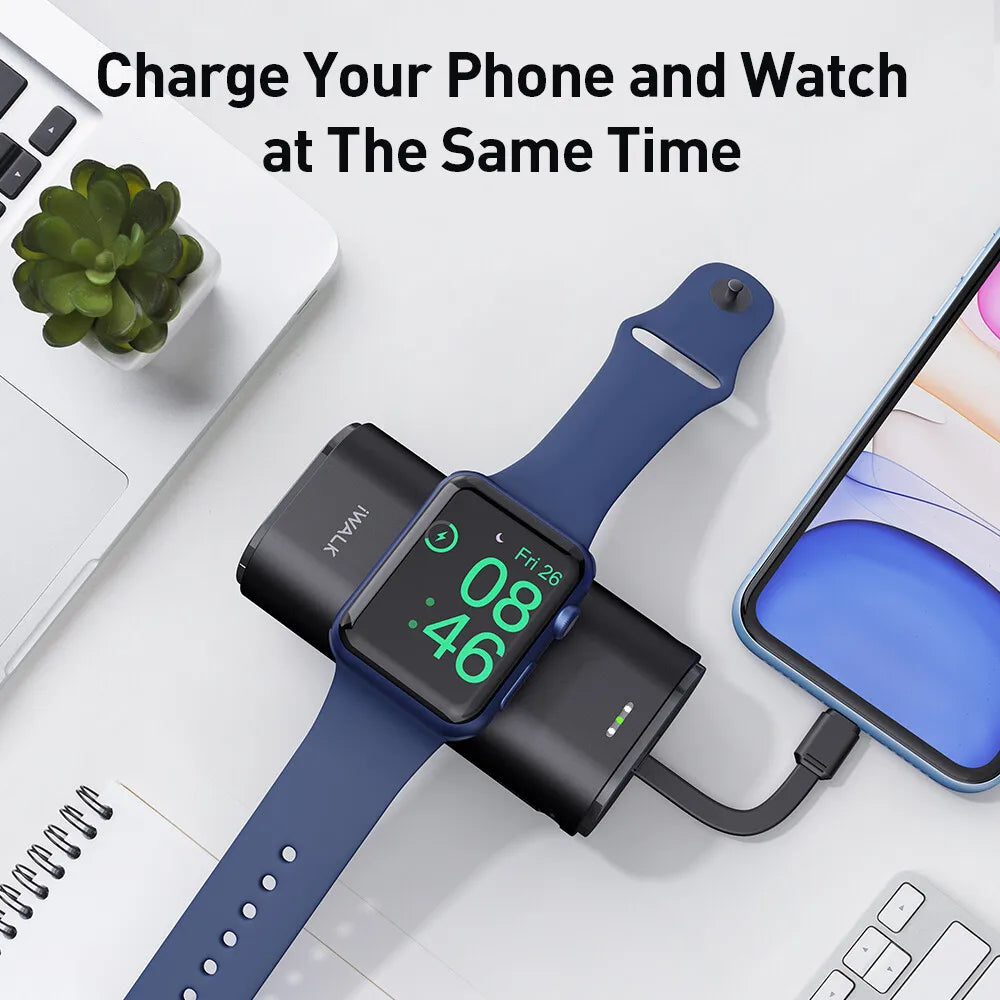 IWALK 9000 mAh Kabellose Powerbank für die iWatch