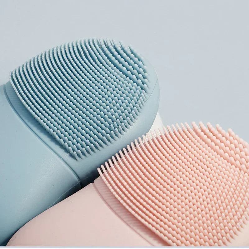 Double Head Silicone Face Wash Brush