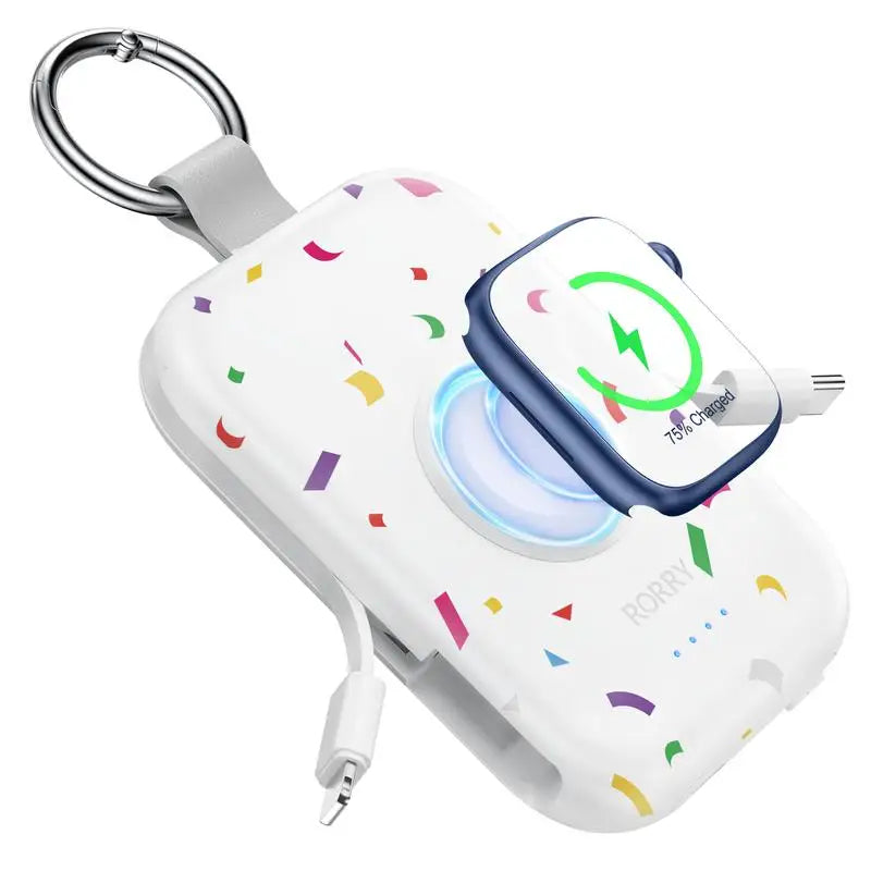 RORRY 5000mAh Fast Charger w/ Cables