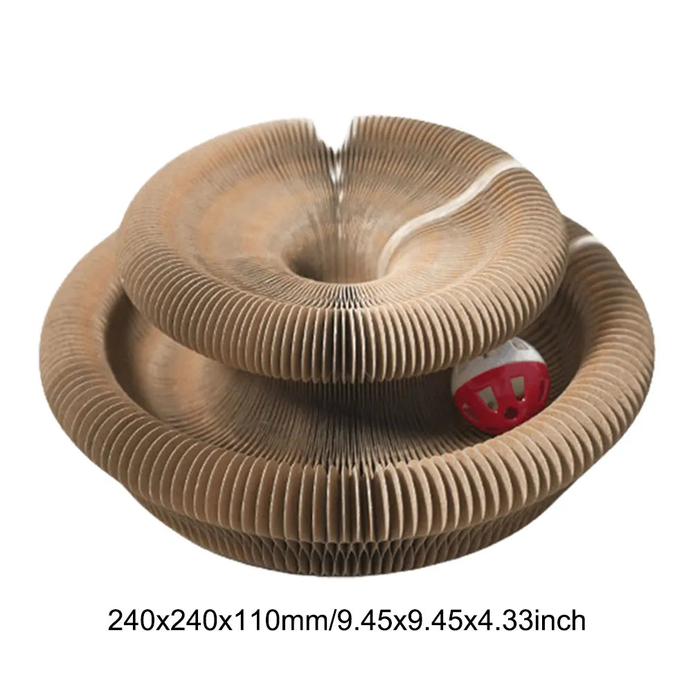 Magic Organ Foldable Cat Scratcher Toy