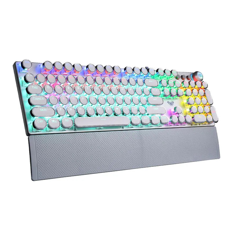 F2088 RGB Round Key Gaming Keyboard 104