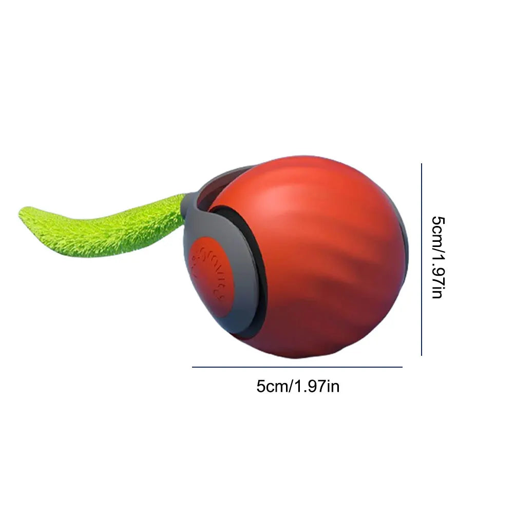 Intelligenter, beweglicher Katzenspielzeugball, wiederaufladbar