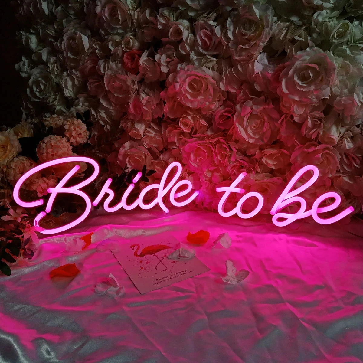 Bride To Be LED Neon Wall Sign