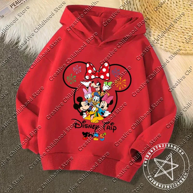 Disney Kawaii Kinder Hoodie – Reise 2025