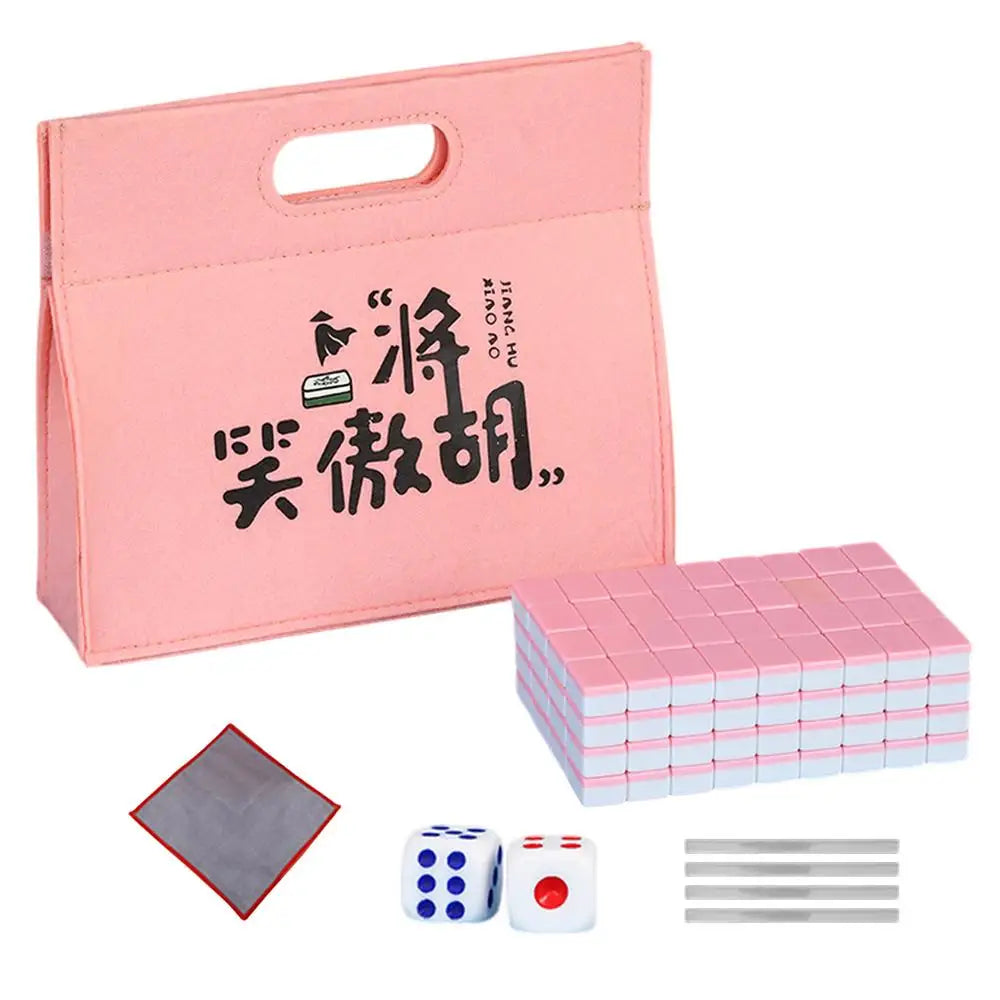 Mini Chinese Mahjong Set – 144 Tiles