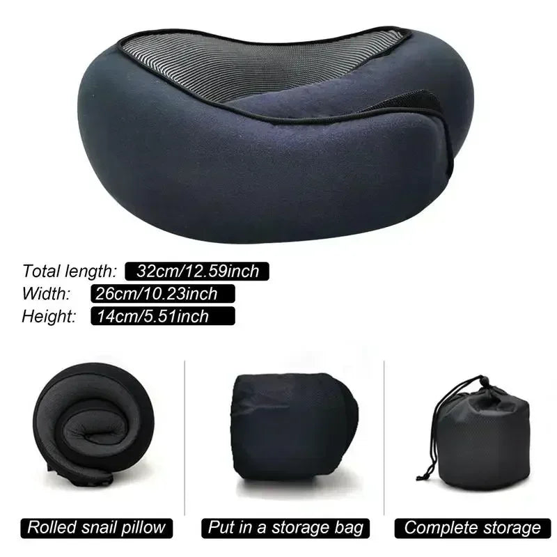 U-förmiges Memory Foam-Reisekissen