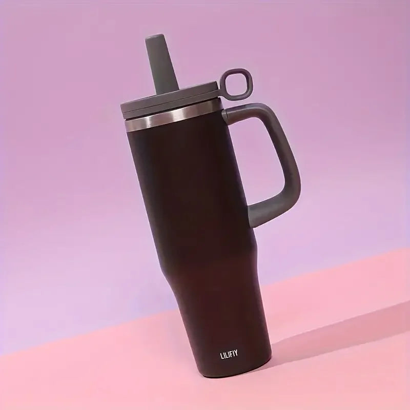 Stainless Steel Travel Cup with Handle