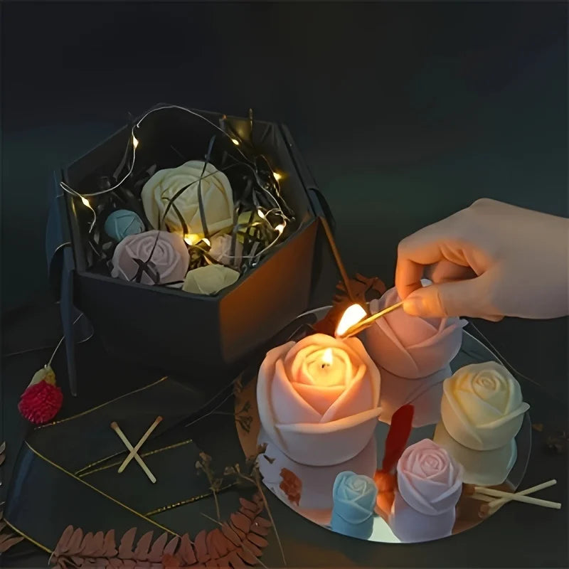 6-Piece Resin and Candle Making Mold Set