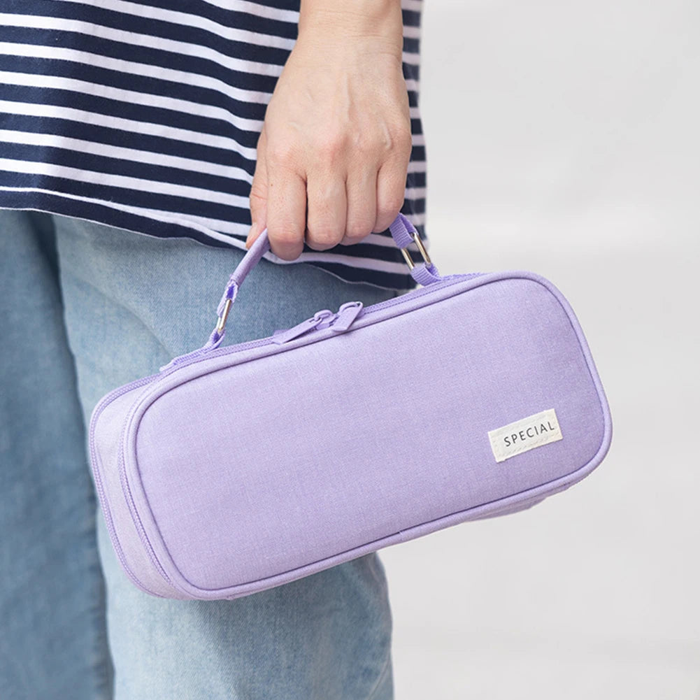 Multifunction Pencil Bag with Handle Case