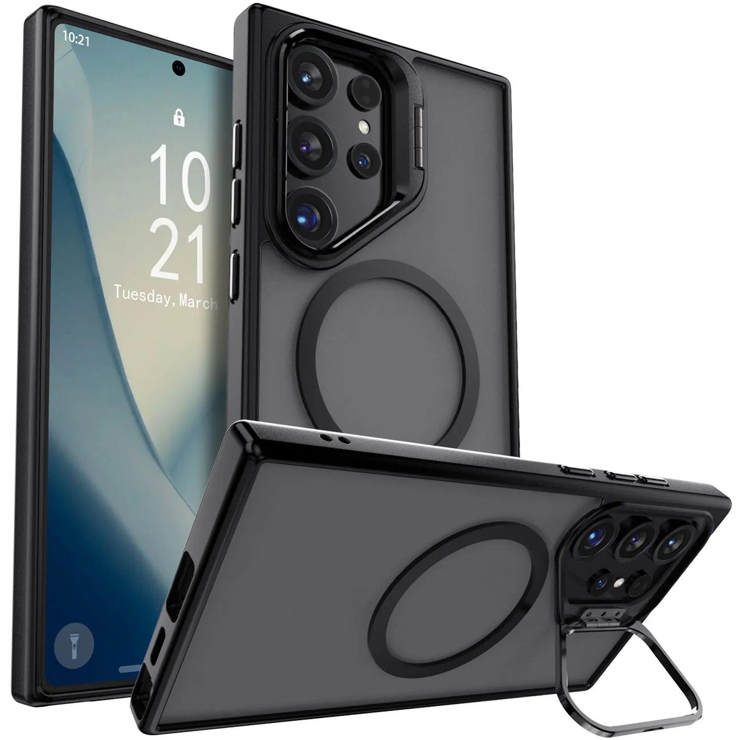 Rugged Kickstand Case for Galaxy S25