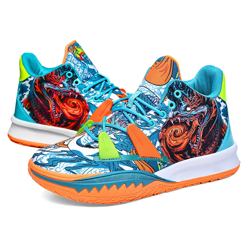 Rutschfeste, atmungsaktive Basketball-Sneaker für Herren