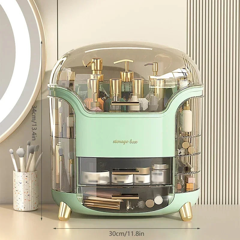 Transparent Makeup Jewelry Organizer Box