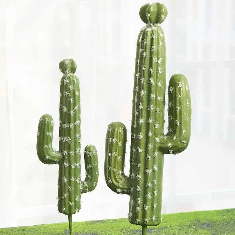 Large Faux Cactus Plant for Home Decor