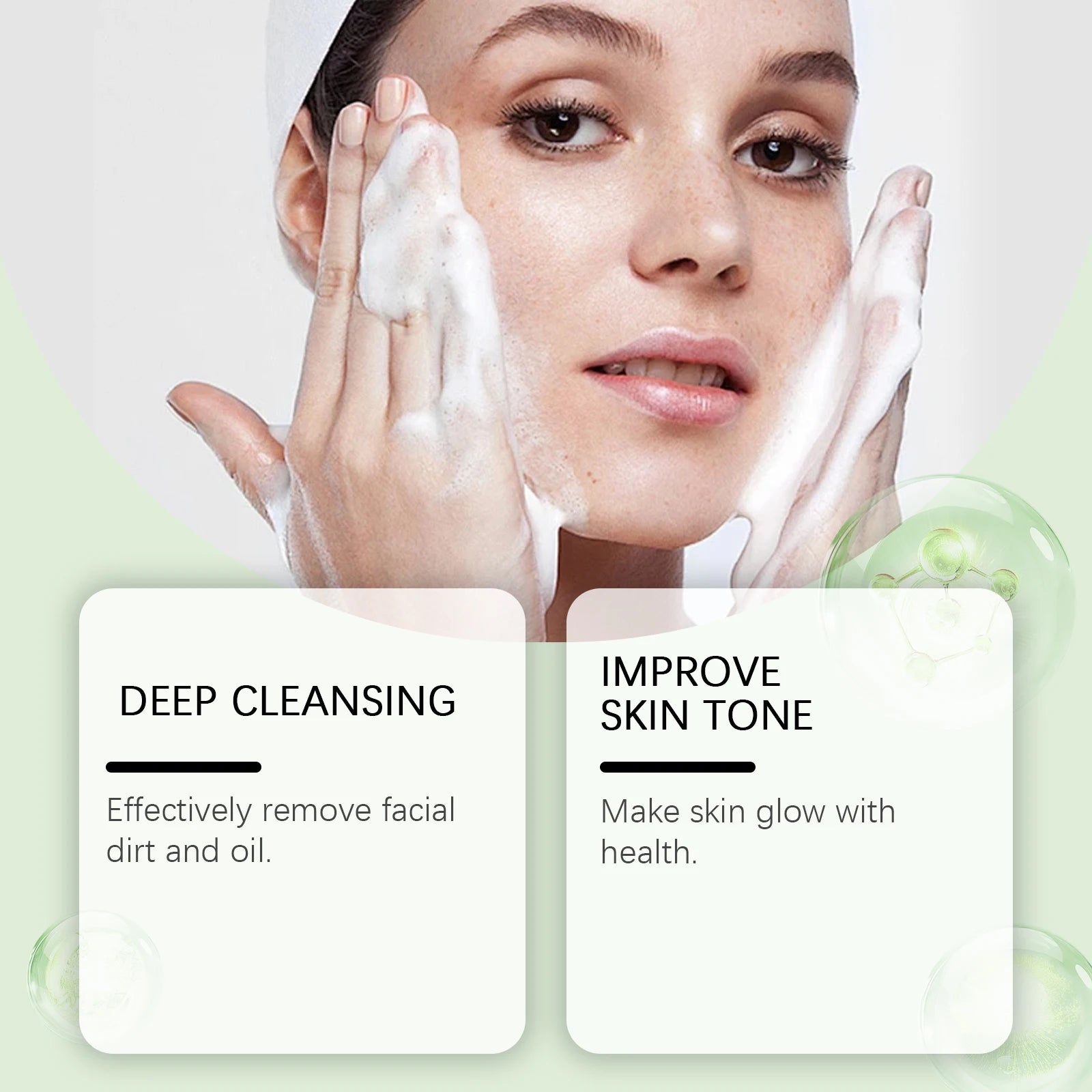 Pomegranate Foam Face Cleanser Brush