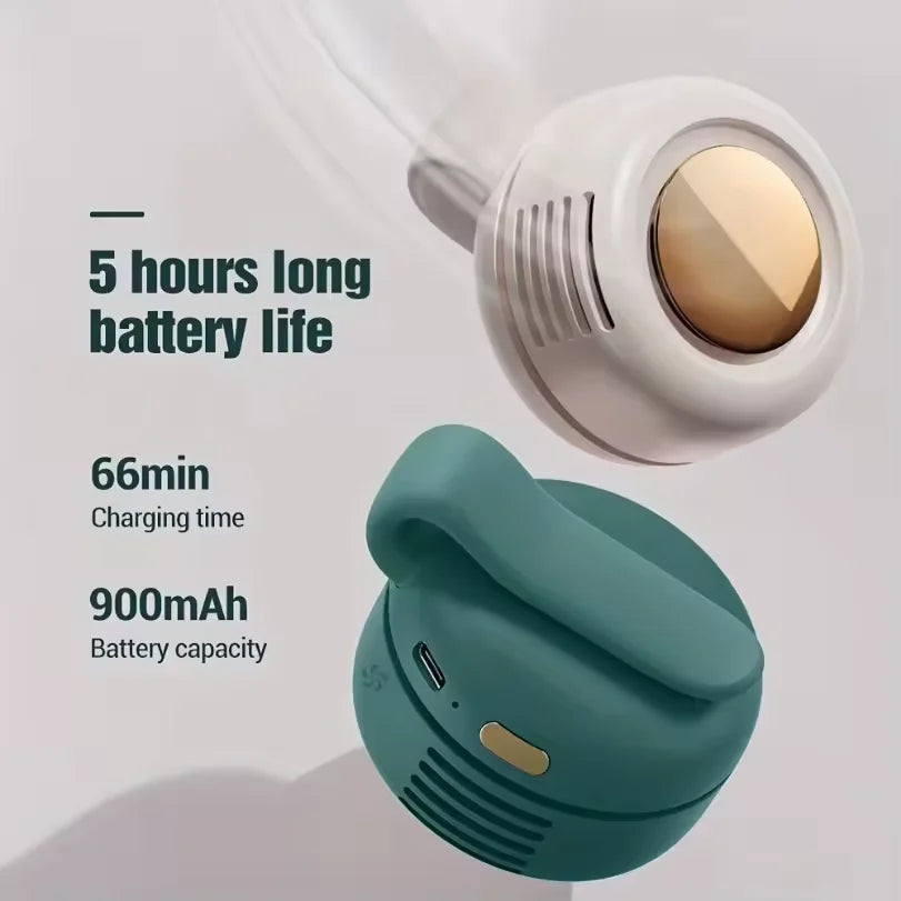 Mini-Halsventilator mit Clip, USB, 3 Geschwindigkeiten