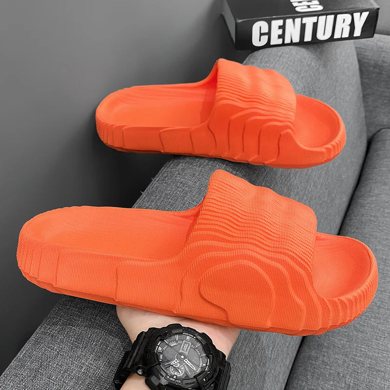 Herren-Hausschuhe aus echtem Leder