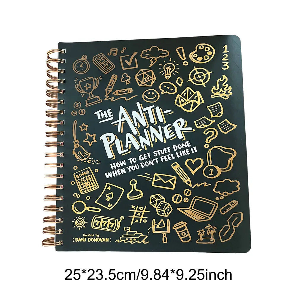Anti-Planner Journal – Get Stuff Done Notebook