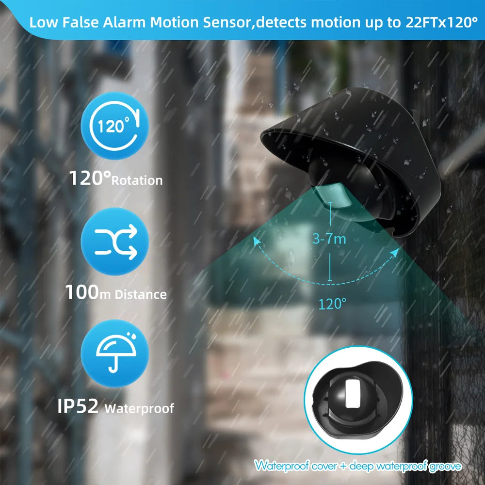 Wireless Driveway Motion Sensor Alarm Set