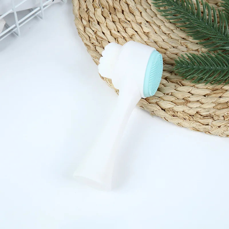 Double-Sided Silicone Facial Brush