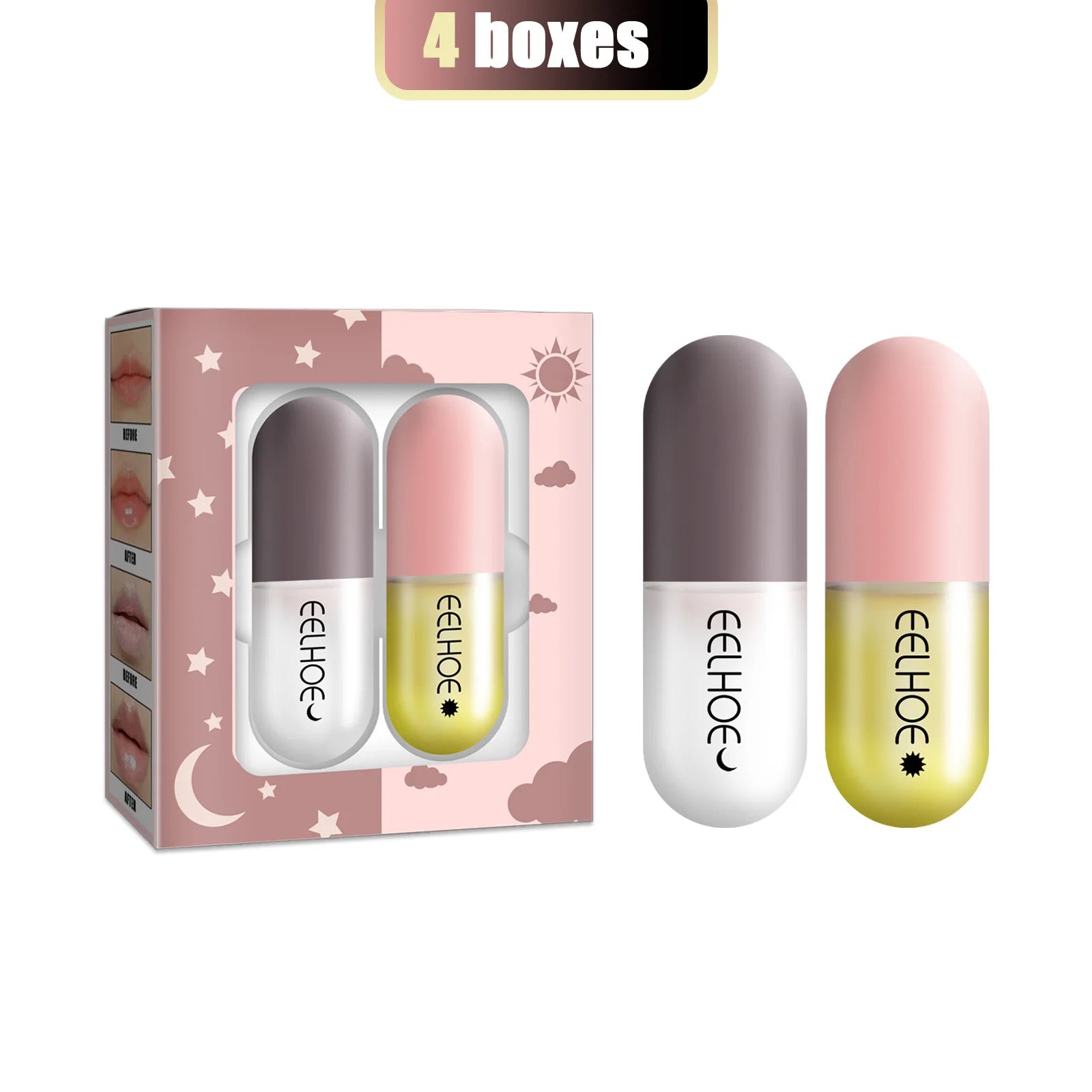 EELHOE Lip Plumper & Moisturizer Set
