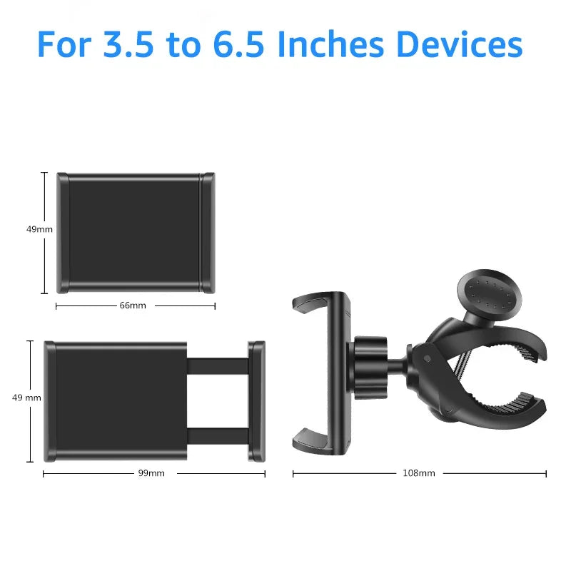 Universal Bike & Motorcycle Phone Holder