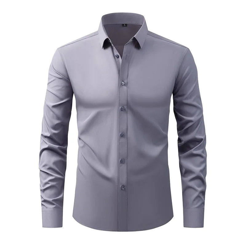 Men's Classic Long Sleeve Casual Shirt