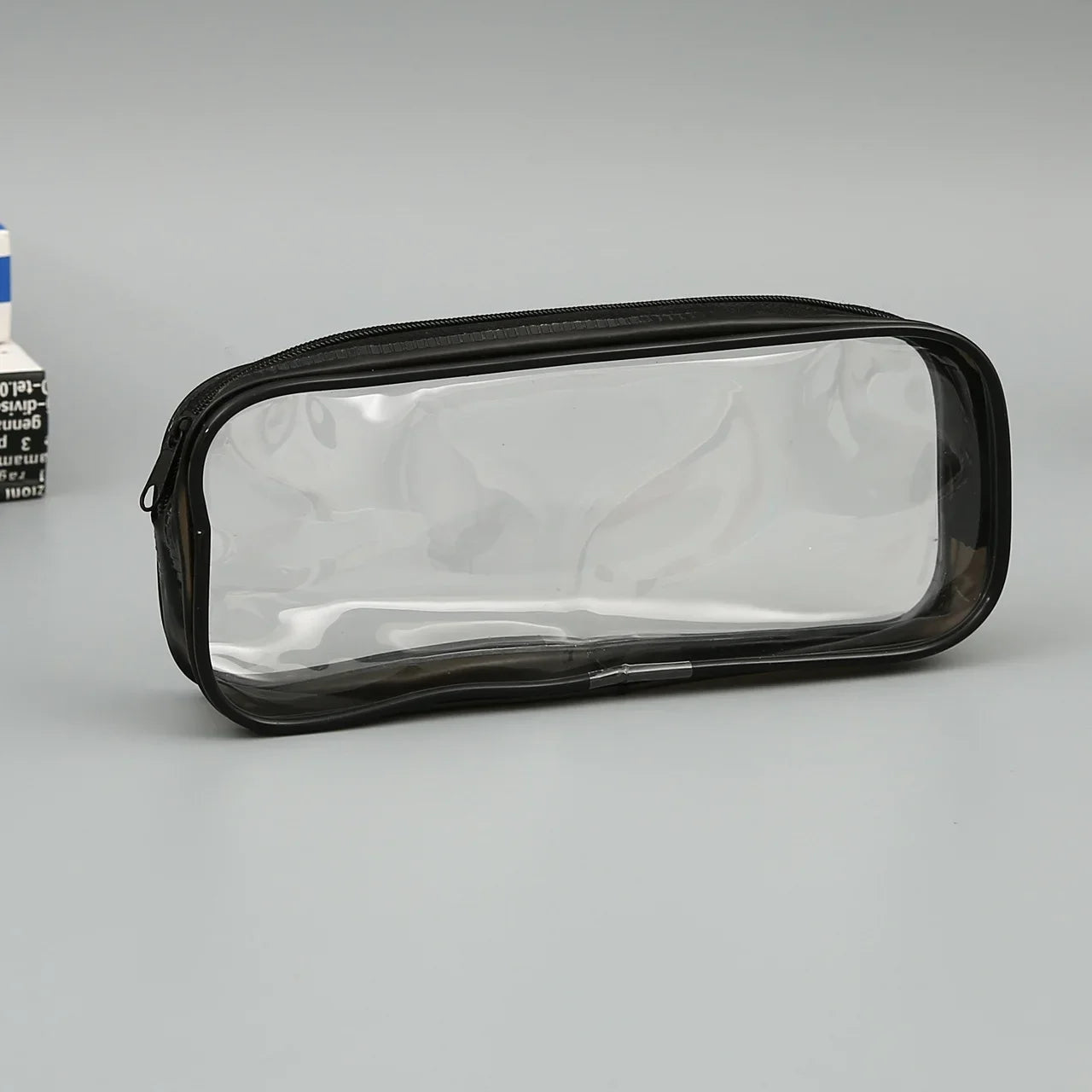 Transparent Zipper Pencil Case Pouch
