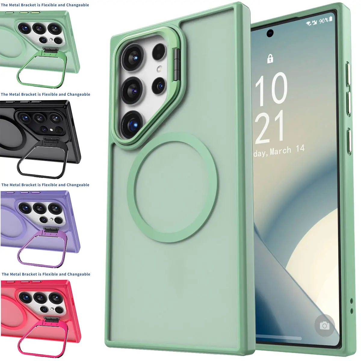 Rugged Kickstand Case for Galaxy S25