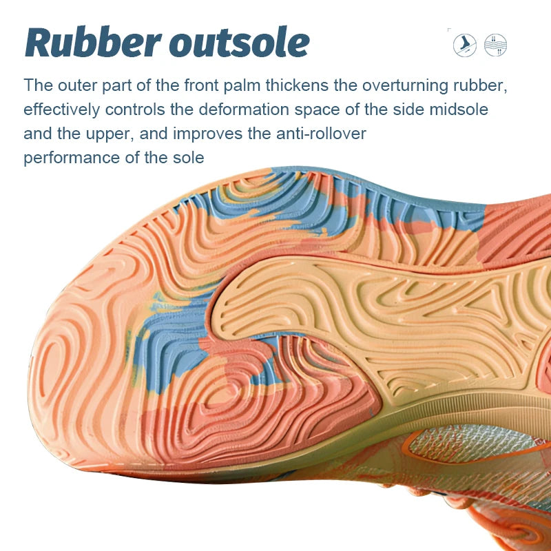 Herren Mid Basketballschuhe Rutschfest