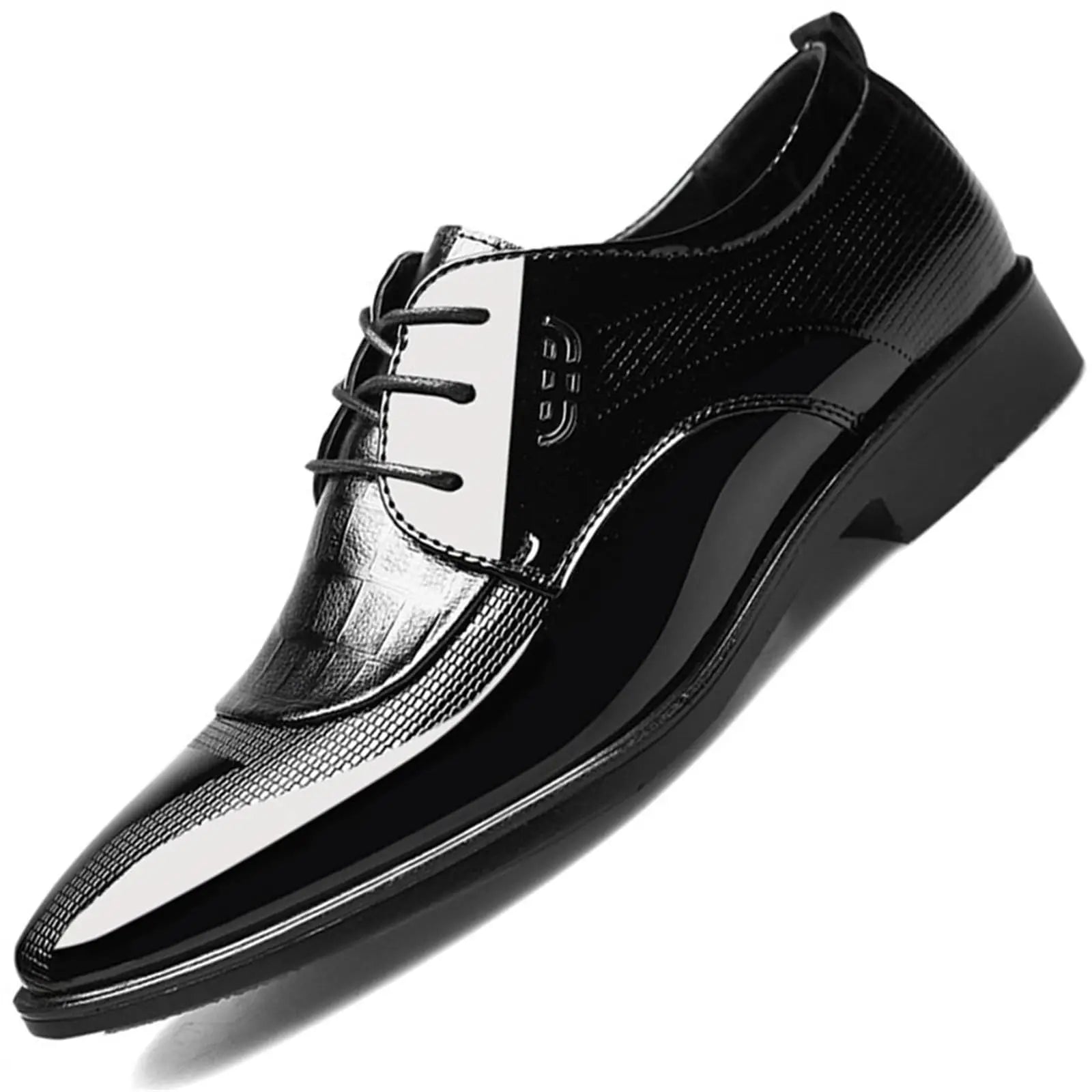 Formelle Oxford-Schuhe aus Lackleder für Herren