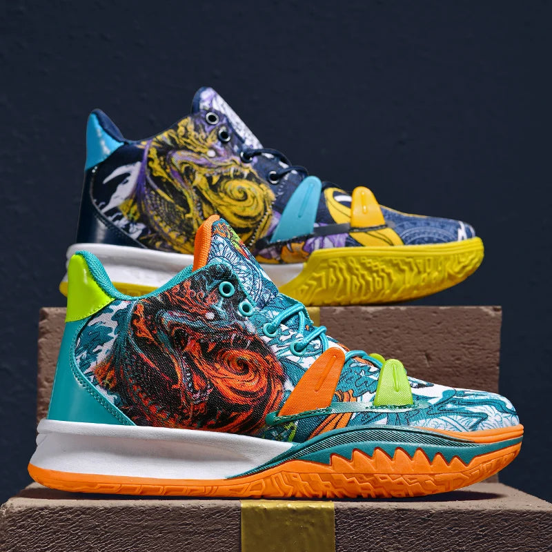 Rutschfeste, atmungsaktive Basketball-Sneaker für Herren