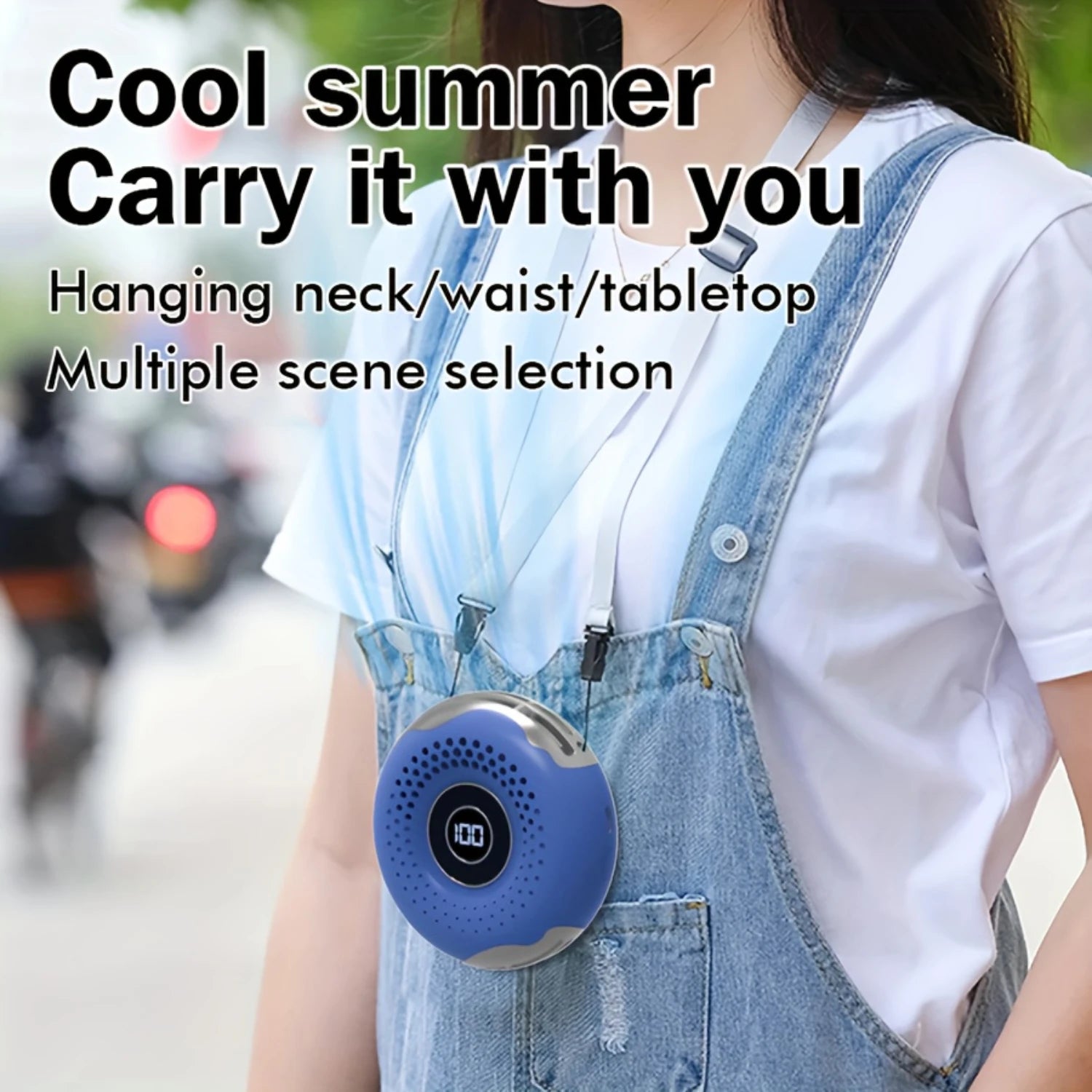 Portable Wearable Neck Air Conditioner Fan