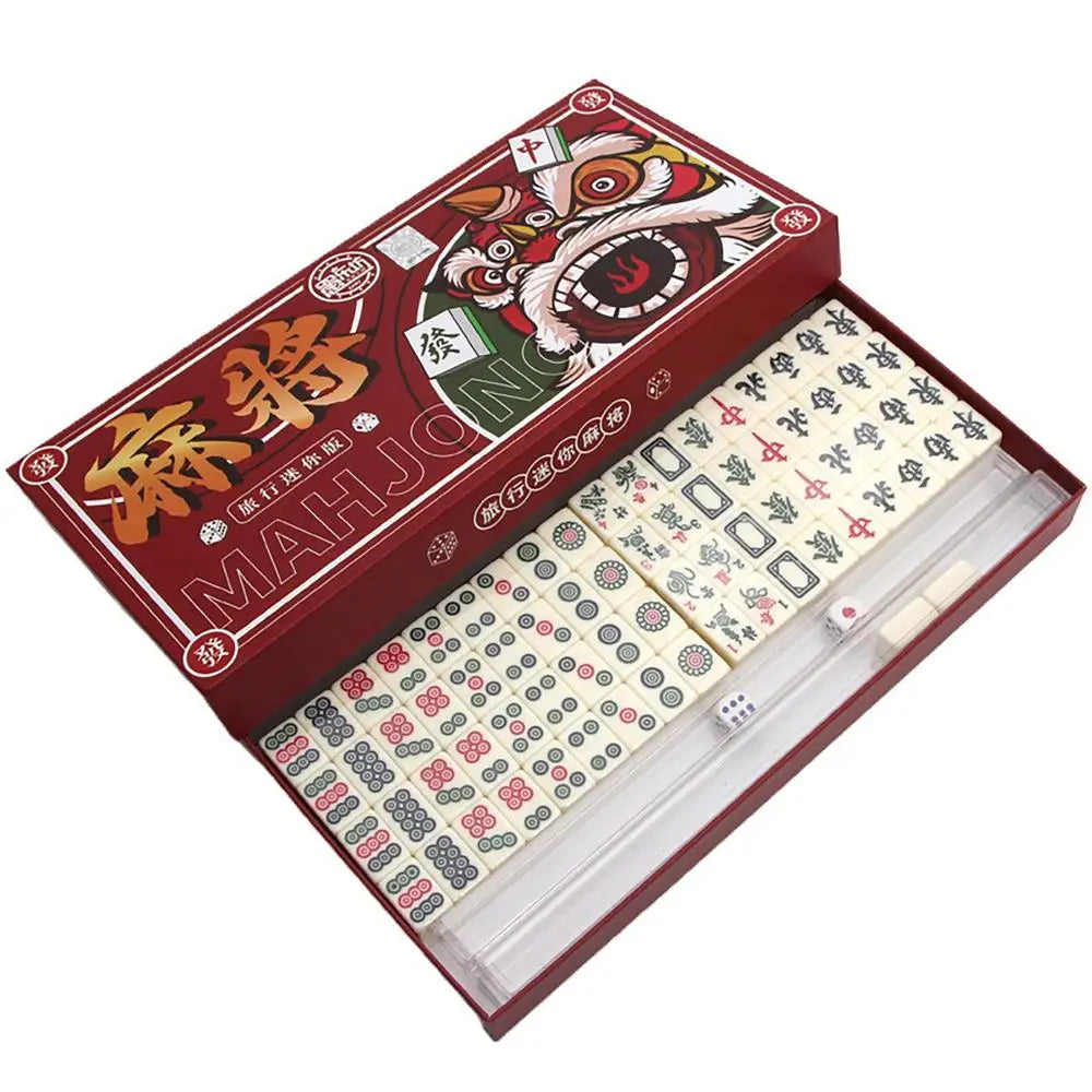 Mini Chinese Mahjong Set – 144 Tiles
