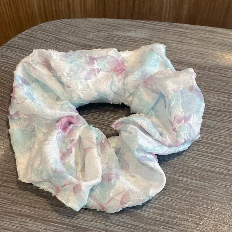 Elegant Satin Silk Hair Scrunchies