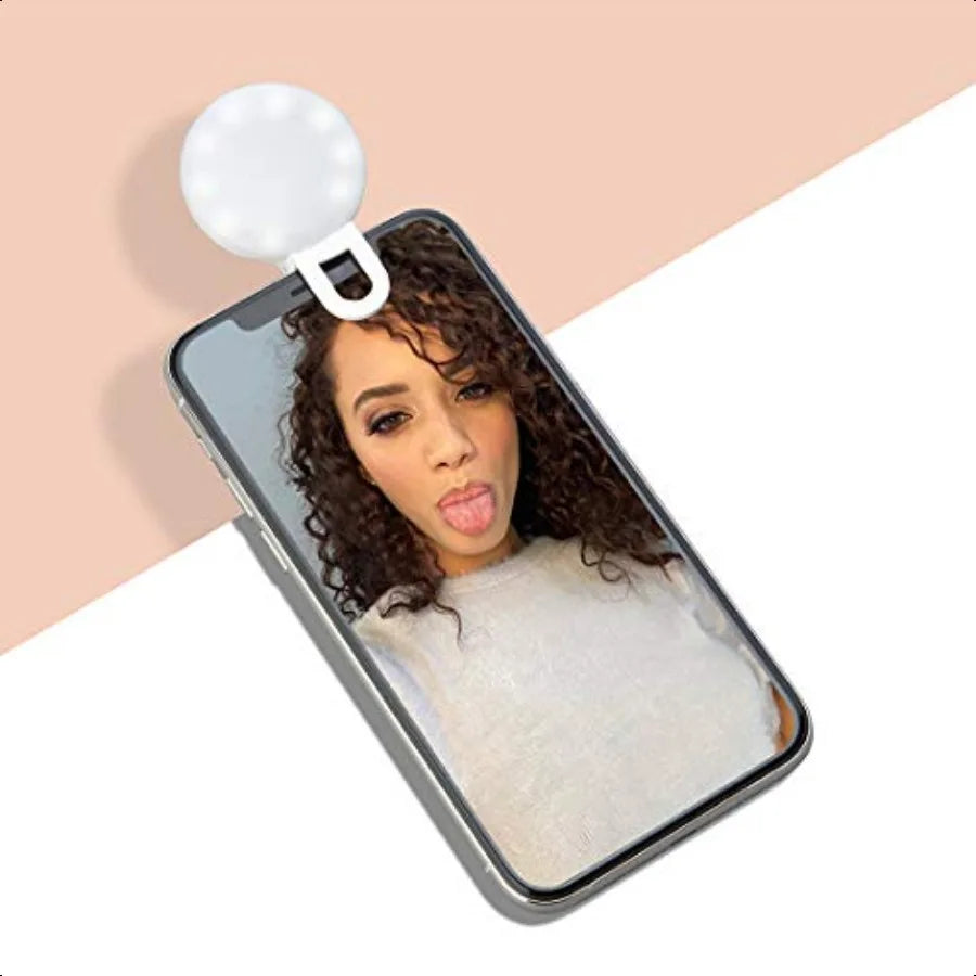 Mini Rechargeable Selfie Ring Light