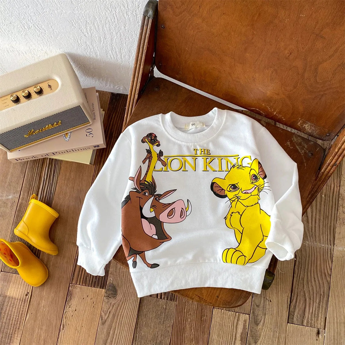 Lion Cartoon Baby Sweatshirt Hoodie