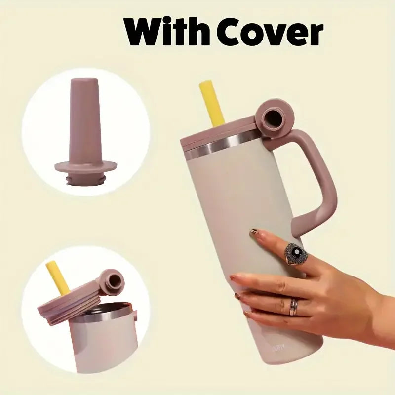 Stainless Steel Travel Cup with Handle