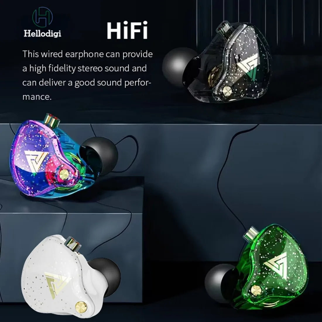 AK6 Pro Detachable In-Ear Headphones