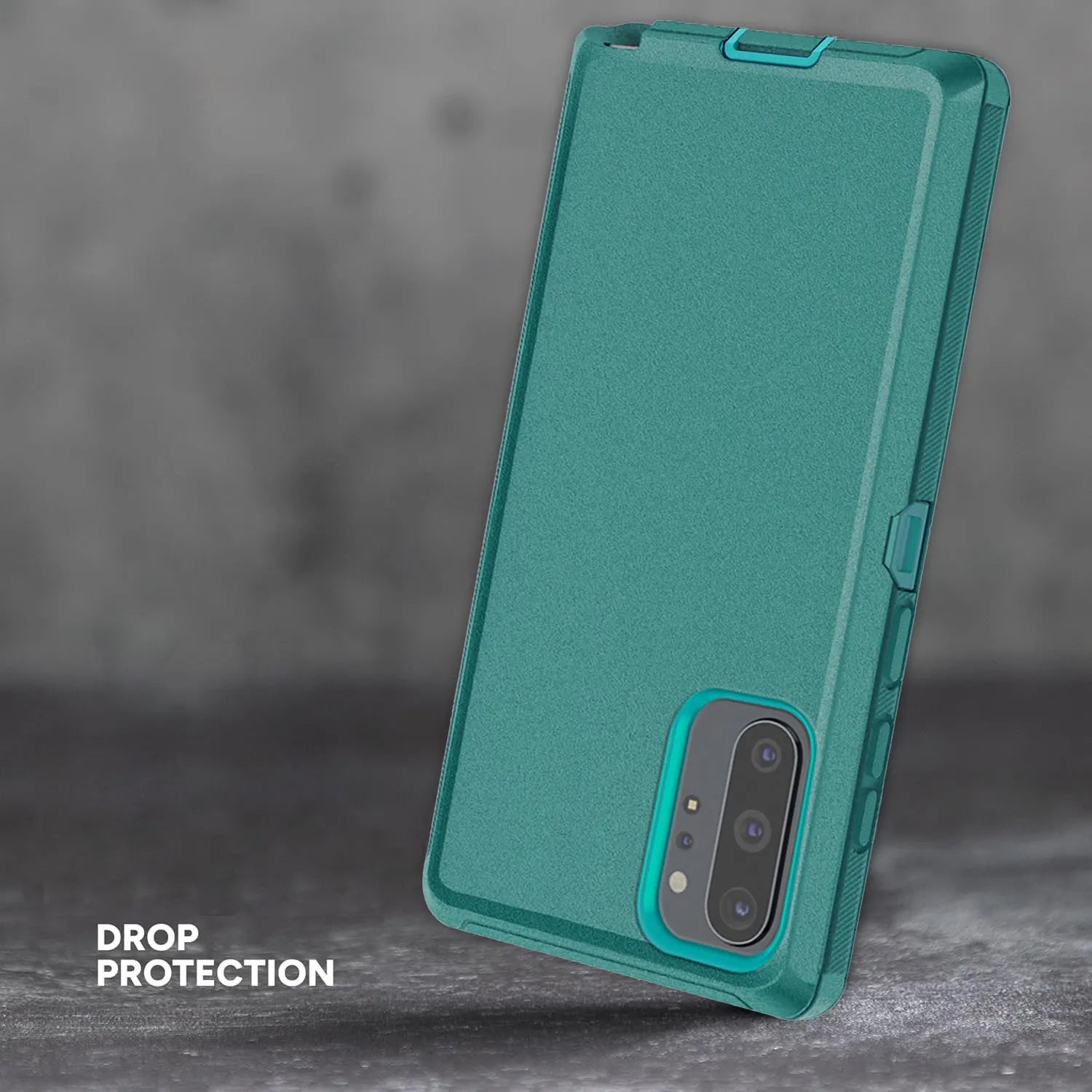 Green Galaxy Note10+ Rugged 3-in-1 Case