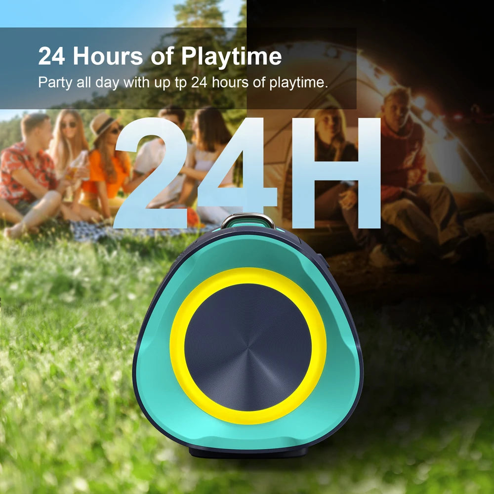 DOSS 70W Tragbarer Bluetooth-Lautsprecher Wasserdicht