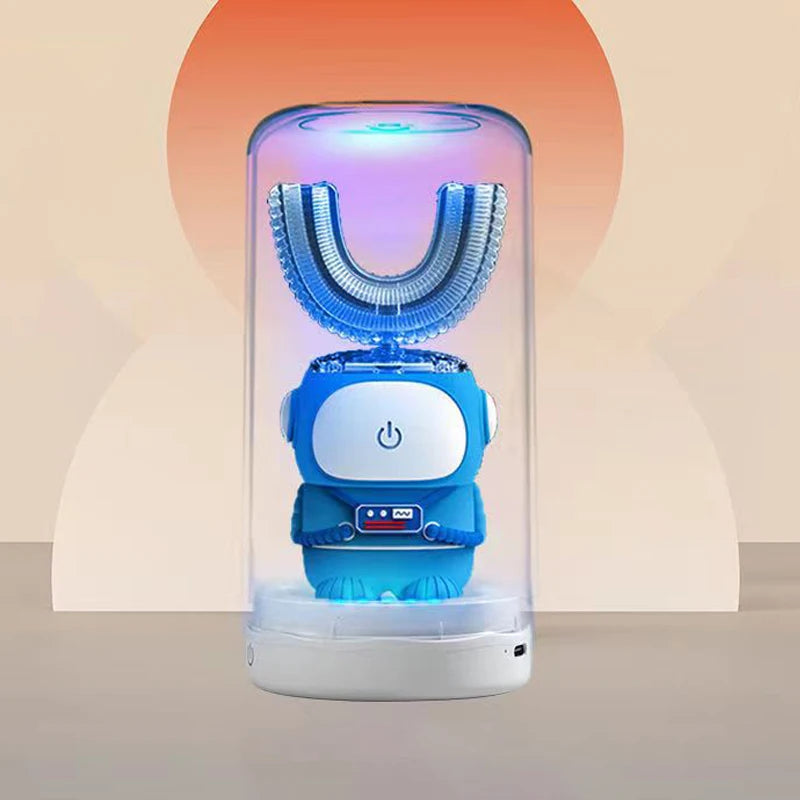 360° U-förmige elektrische Kinderzahnbürste