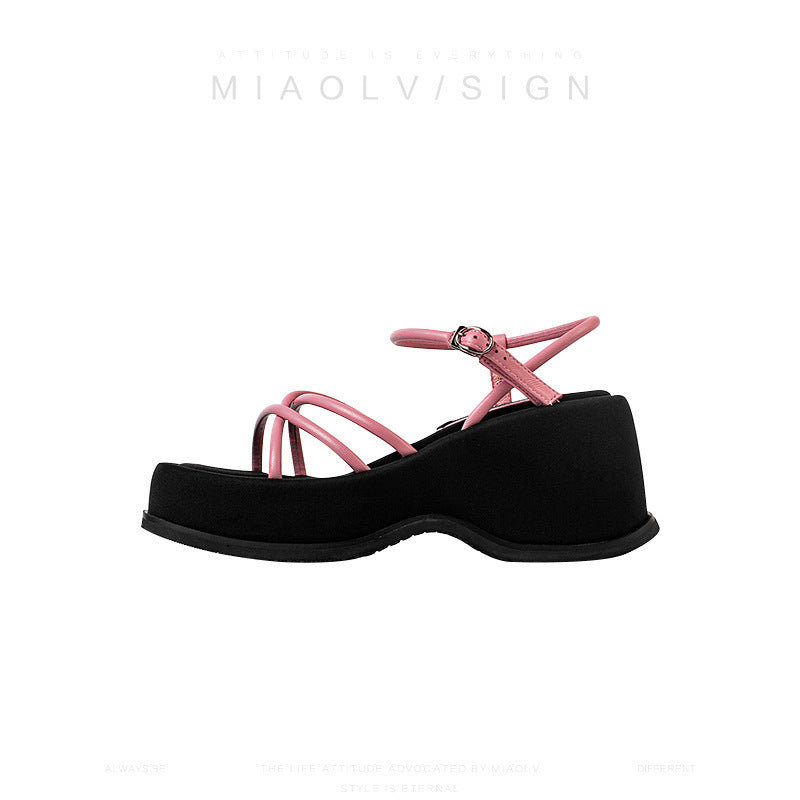 Waterproof Platform Open Toe Sandals
