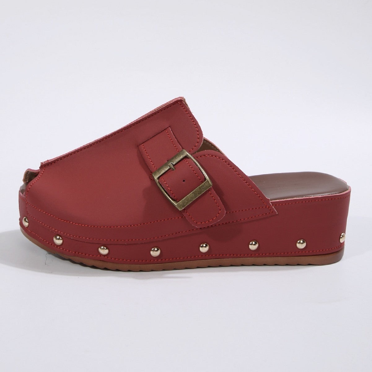 Fischmaul-Keilsandalen für Damen