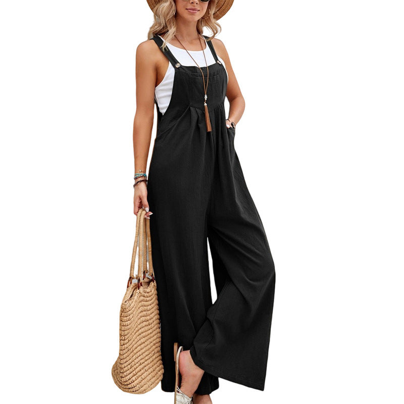 Women’s Casual Bib Overalls Jumpsuit